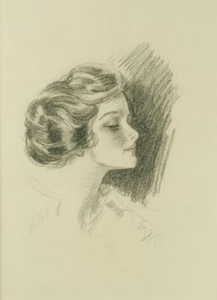 Young Lady in Profile