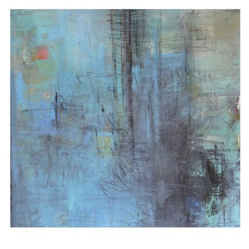 Elizabeth Stockton Abstract Painting - Kings Graphite