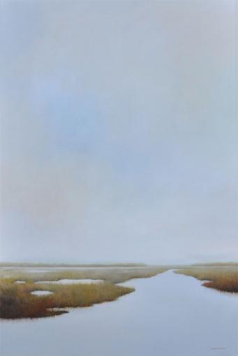 Elizabeth Stockton Landscape Painting - Tideway