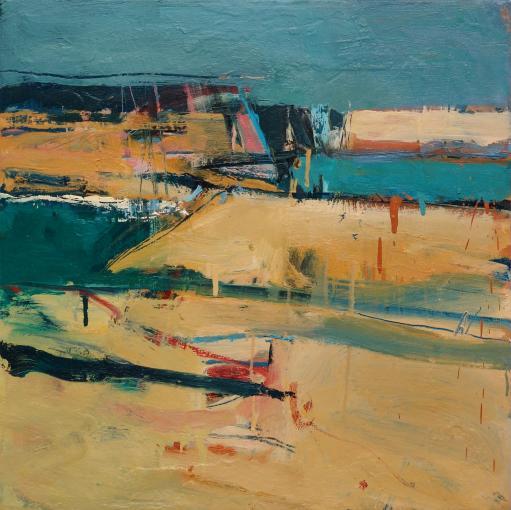 Harry Paul Ally Abstract Painting - Bridgewater 2