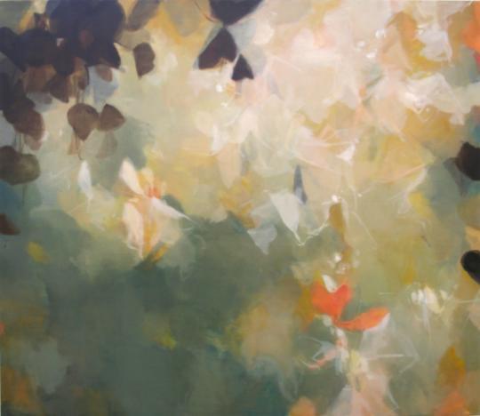 Elise Morris Abstract Painting - Lights Awake