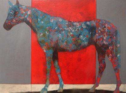 Brian Hibbard Animal Painting - Horse 197