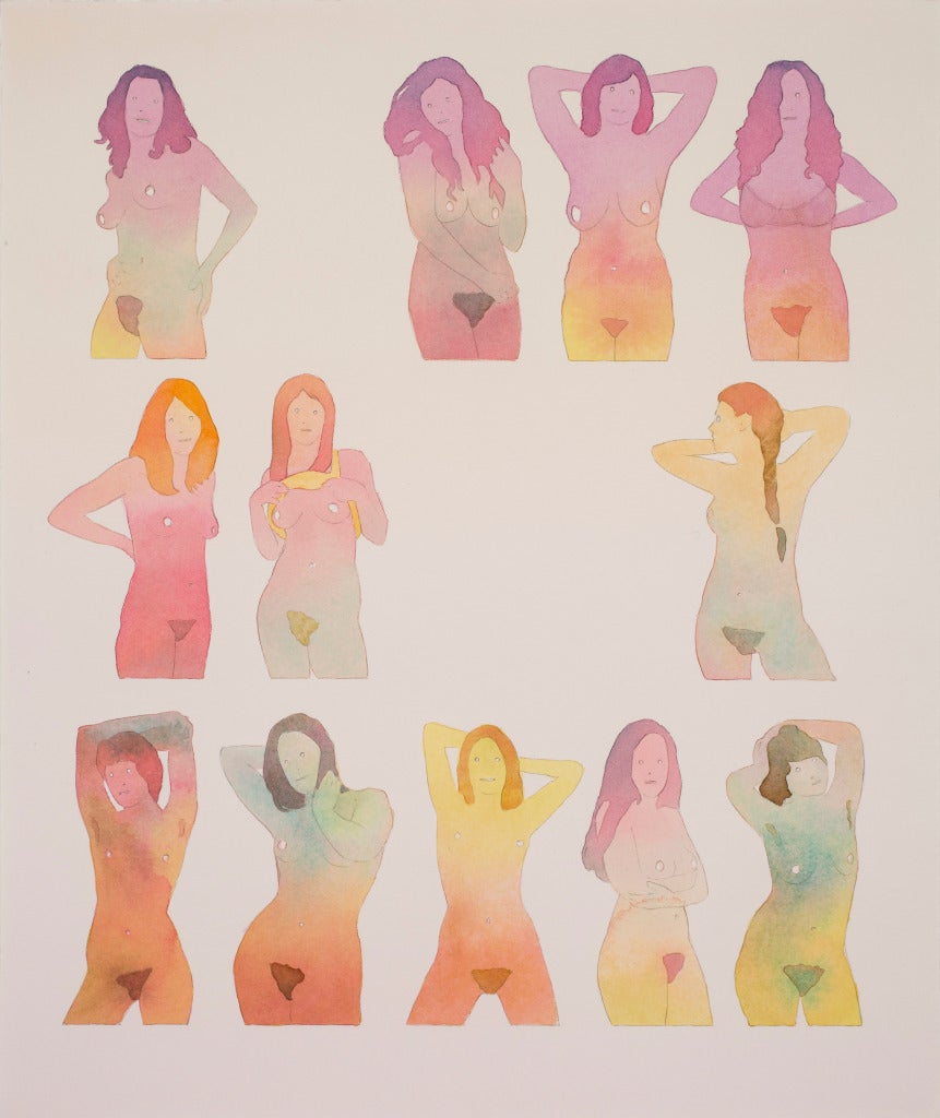 Girls, Girls, Girls 1 - Art by Dan Gluibizzi