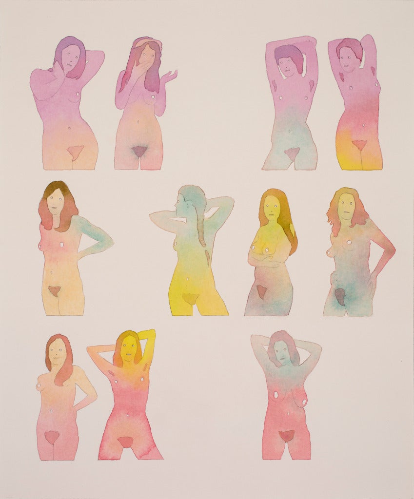 Girls, Girls, Girls 3 - Art by Dan Gluibizzi