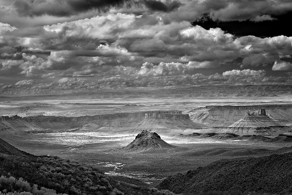 Mitch Dobrowner Landscape Photograph - Round Mountain