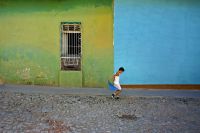 Boy With Blue Scarf, Trinidad, Cuba