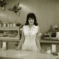 Truckstop Waitress, Highway 66, Gallup, New Mexico, 1972