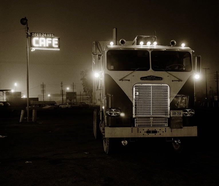 Truckstop, Highway 58, Bakersfield, California, 1972 For Sale 1