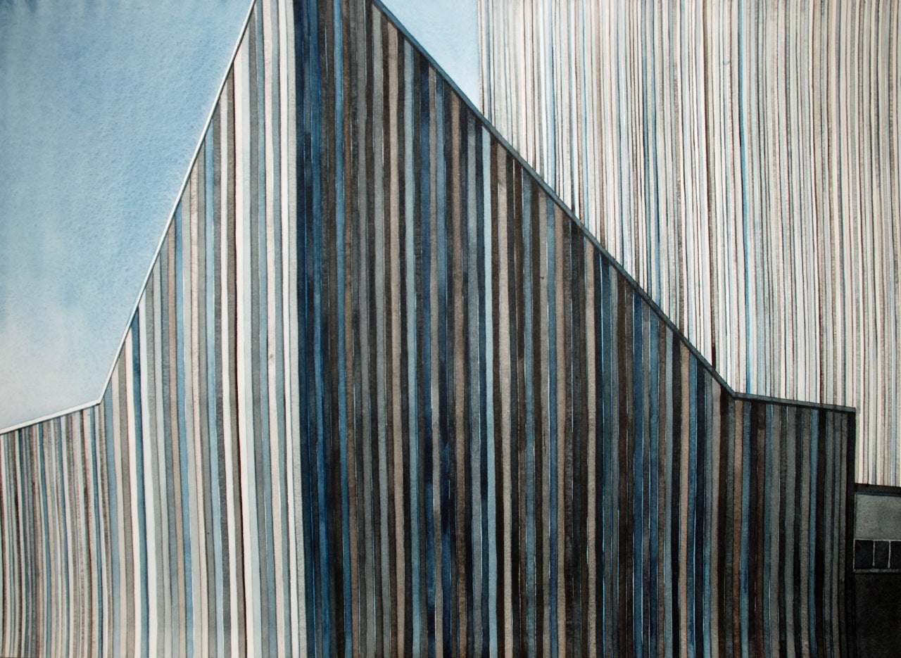 Amy Park Landscape Painting - United Covenant Presbyterian Church, 1967, Danville, IL (Crites and McConnell)