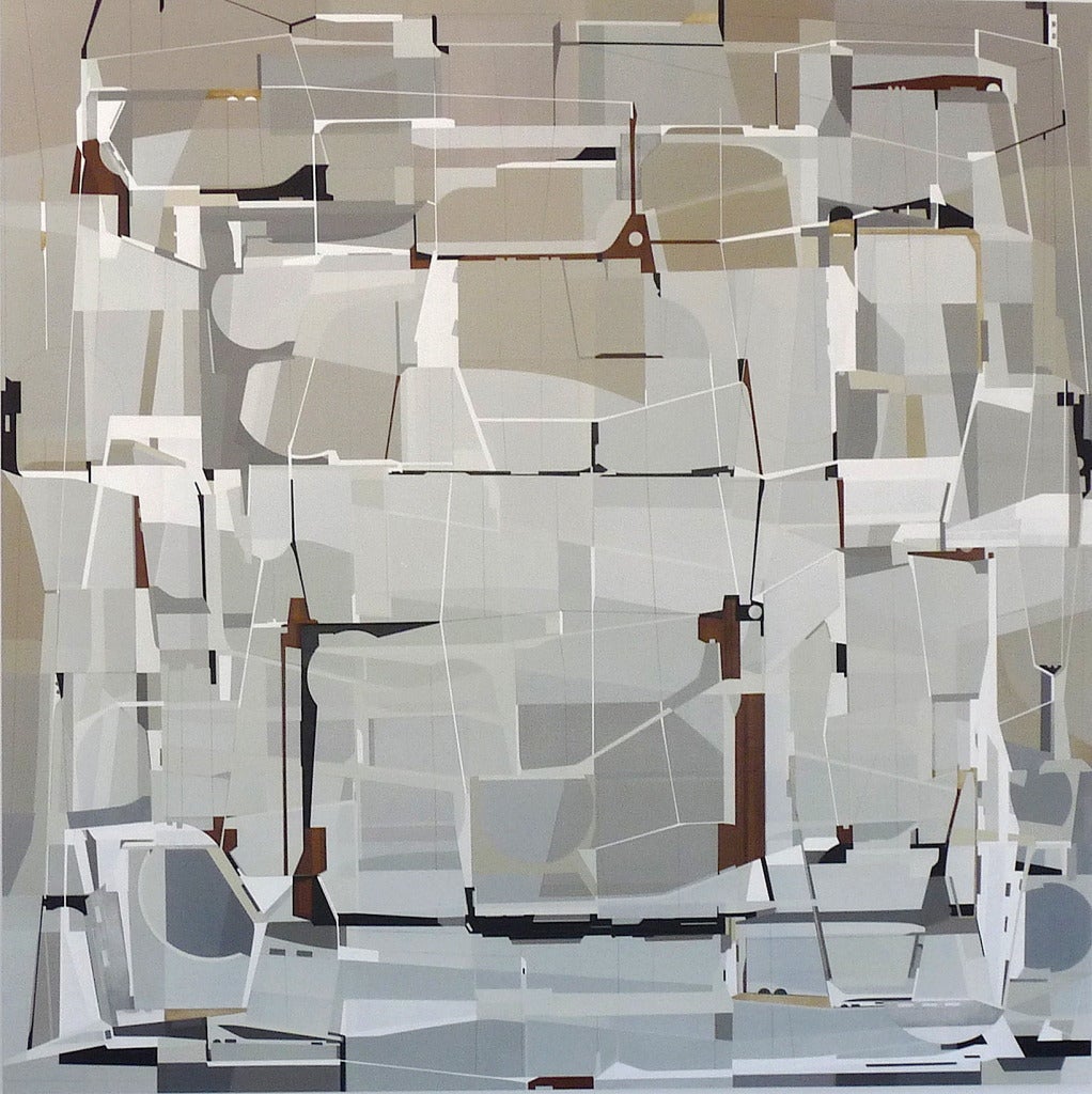 James Kennedy Abstract Painting - Incremental Inversion