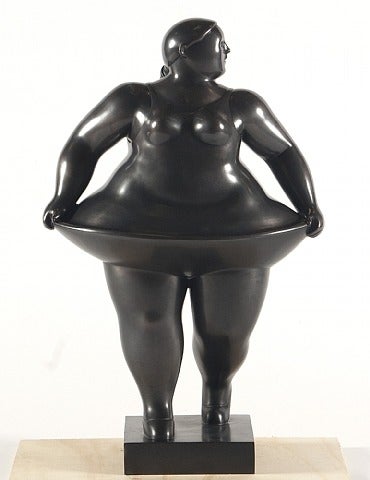 Fernando Botero Figurative Sculpture - Ballerina