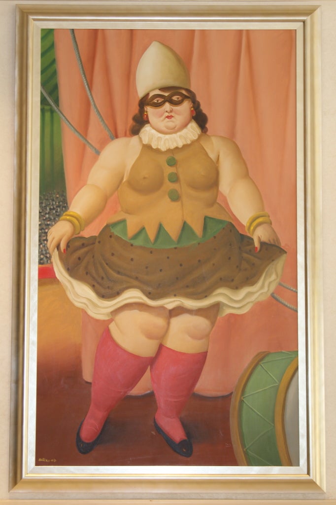 Fernando Botero Figurative Painting - Ballerina