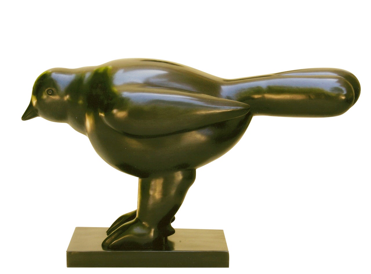 Fernando Botero Figurative Sculpture - Bird