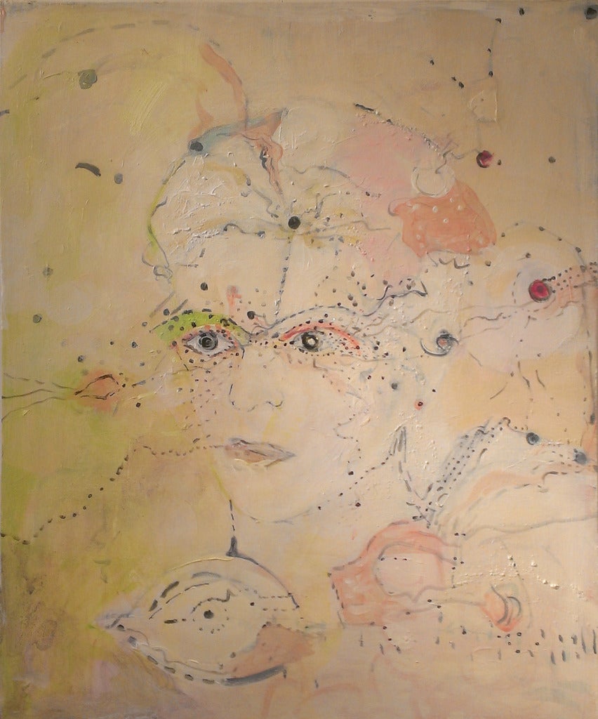 Colette Portrait Painting - Metaphysical Portrait   from series: Artists and the Silver Screen