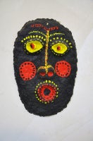 Urban Primitive Mask (black, red and yellow)