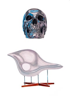 Chrome Eames Skull