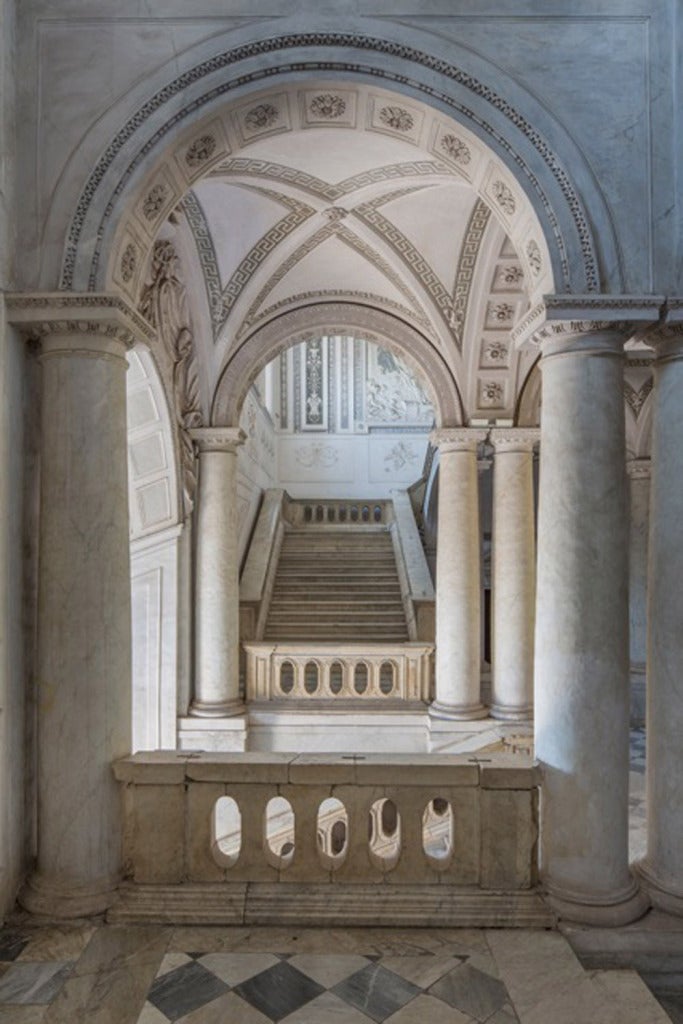 Reinhard Görner Color Photograph - Entrance Hall, San Nicolo, Sicily, 2013