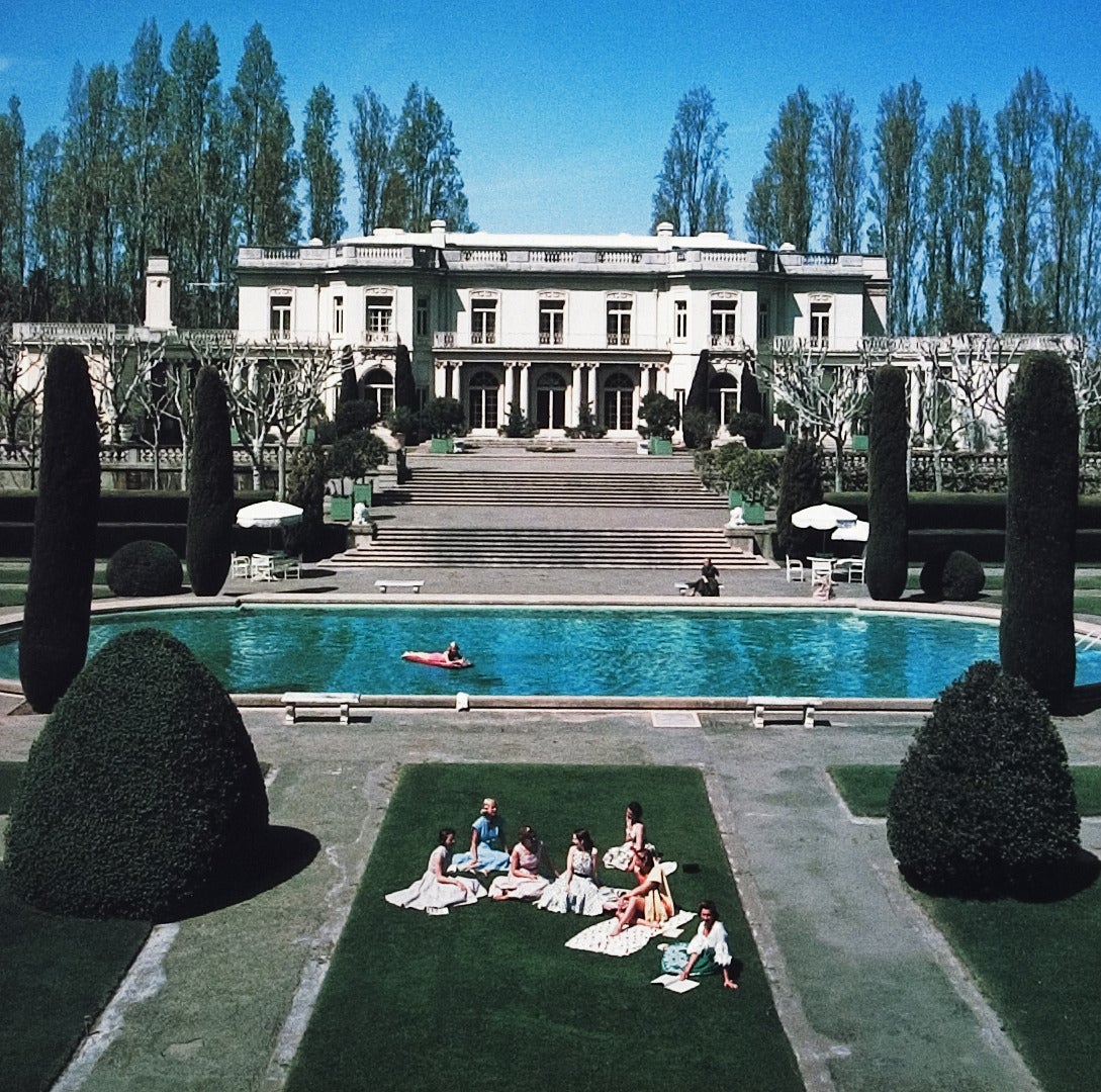 Slim Aarons Landscape Photograph - USA Trianon, San Francisco (Limited Edition Estate Stamped), free shipping