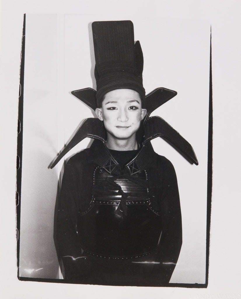 Andy Warhol Portrait Photograph - Benjamin Liu (aka Ming Vase)