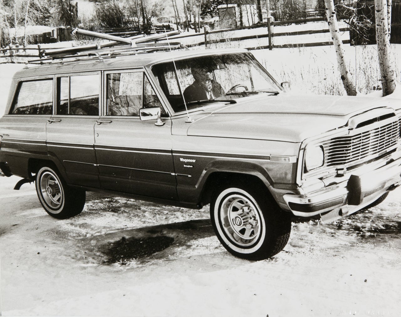 Andy Warhol Still-Life Photograph - Jeep Wagoneer in Aspen