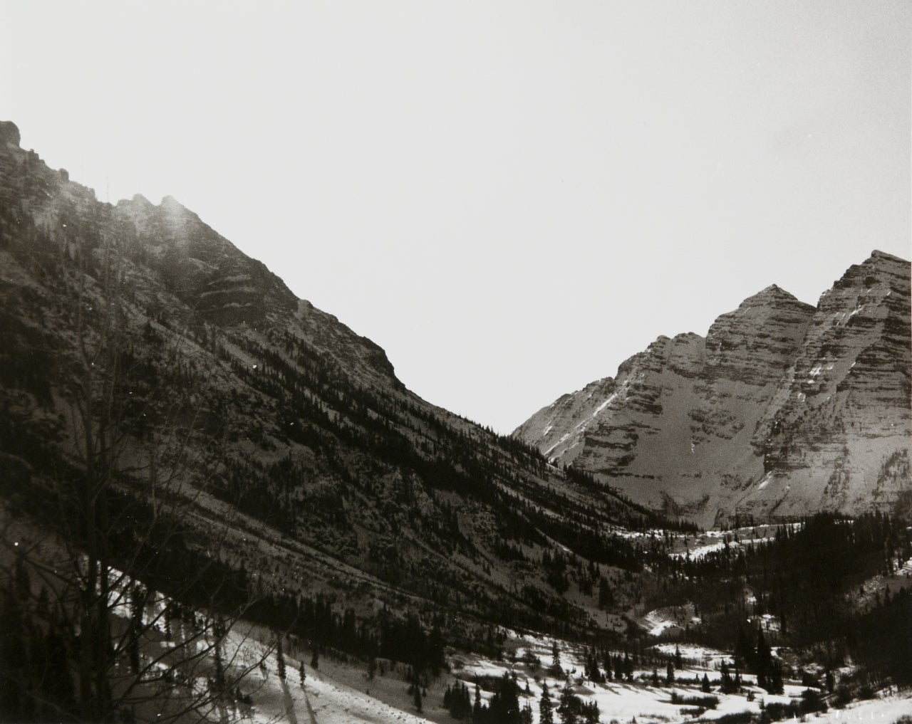Andy Warhol Landscape Photograph - Maroon Bells, Aspen