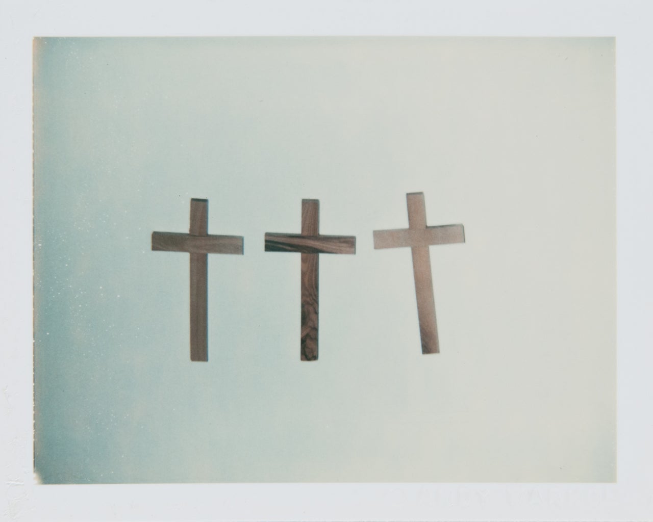 Andy Warhol Color Photograph - Crosses 2