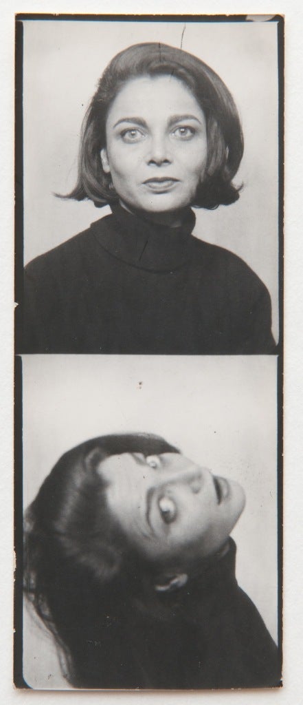 Andy Warhol Color Photograph - Judith Green Photobooth Strip