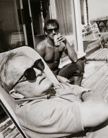 Truman Capote with Jon Gould, Fire Island