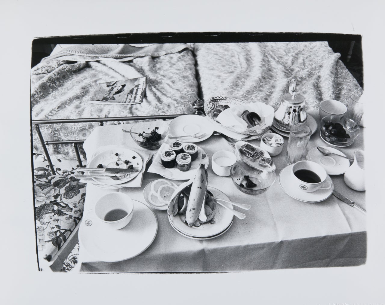 Andy Warhol Still-Life Photograph - Room Service Trail