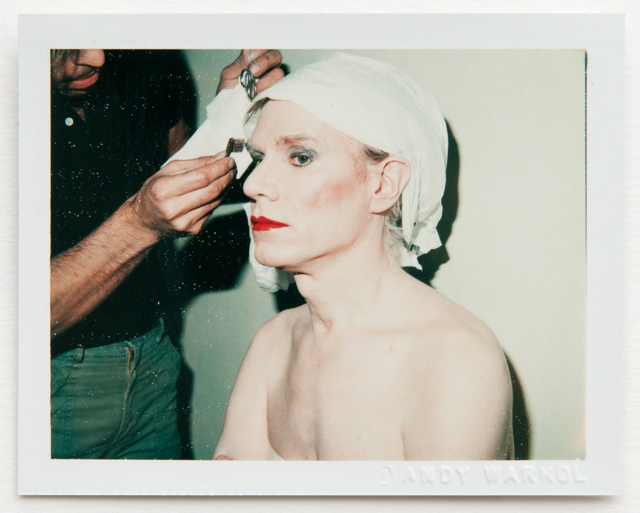 Andy Warhol Color Photograph - Warhol in Drag 2