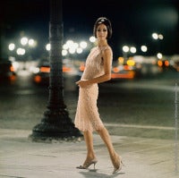 Kouka in Beaded Dior Gown, 1961