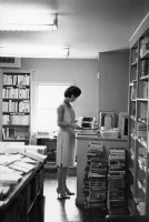 Jackie Kennedy in Georgetown Bookstore