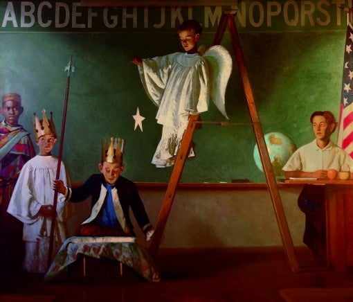 Estralita - Print by Bo Bartlett
