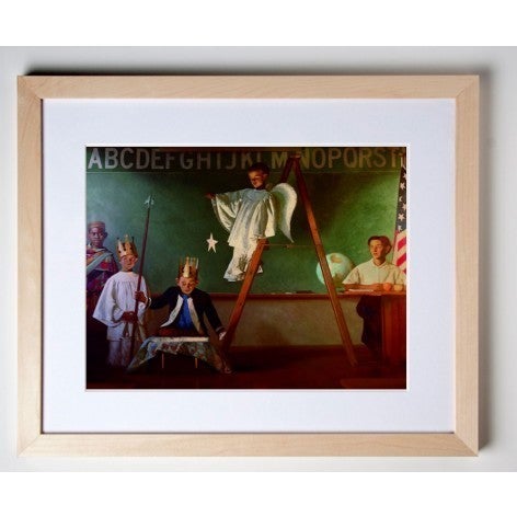 This price and size includes the frame. Framing options are: white, black, natural and aluminum.  Please contact the gallery for pricing of unframed prints and to choose your frame.

Limited edition giclee print on Hahnemuehle paper. Arrives with a