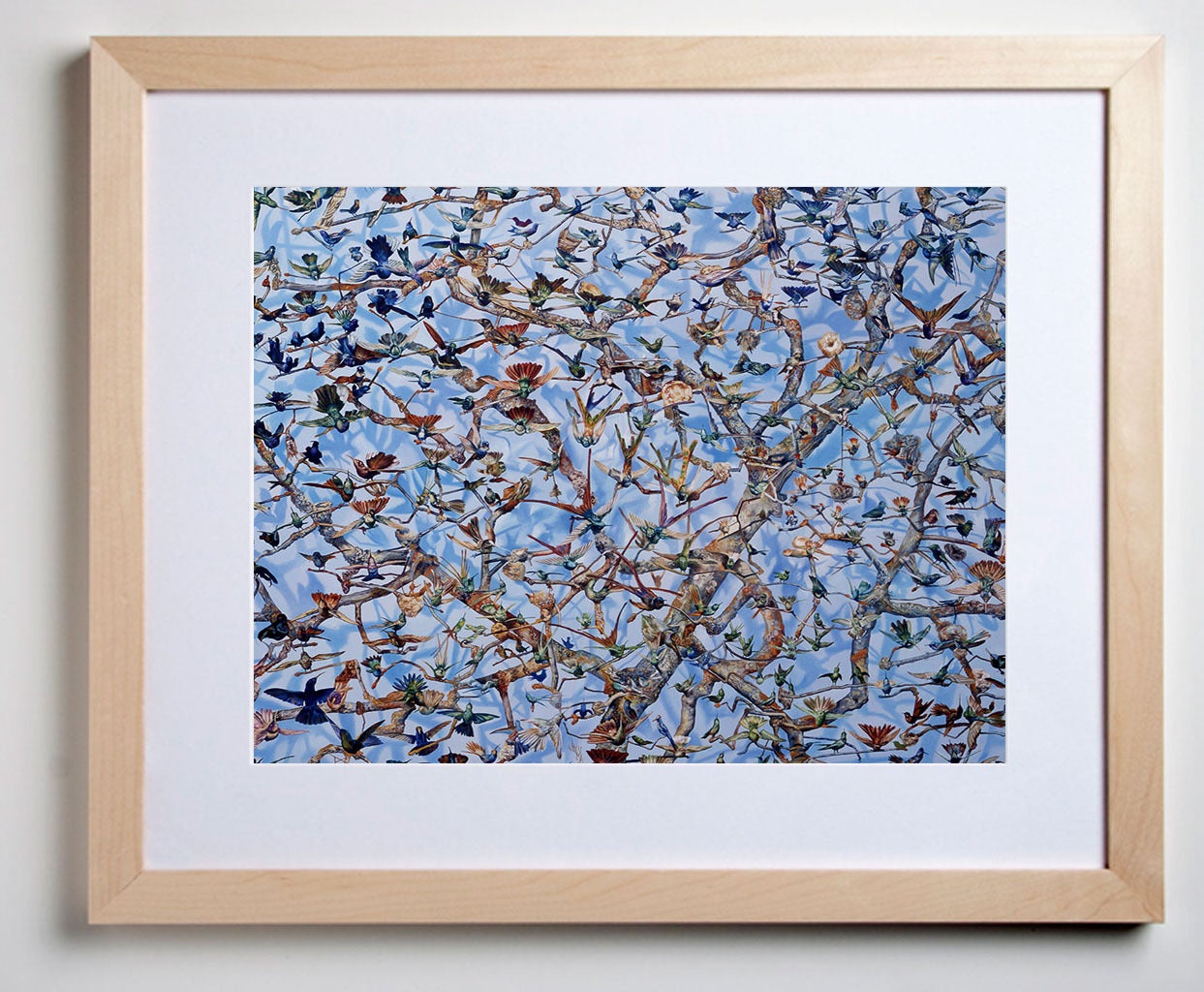 The Hummingbird Tree (Blue) For Sale 2