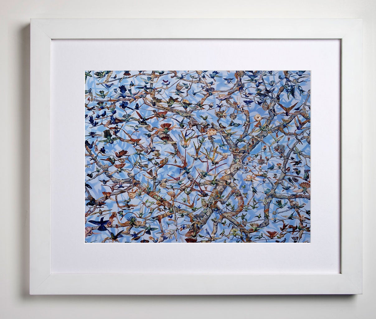 The Hummingbird Tree (Blue) For Sale 4