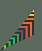 Stripey Scalene Triangle