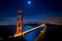 Blue Moon at the Golden Gate