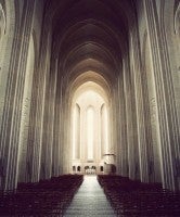 Grundtvigs Church: The Aisle