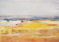 Gloria Saez, Campos de Castilla (GS51), Olio su carta, 2012