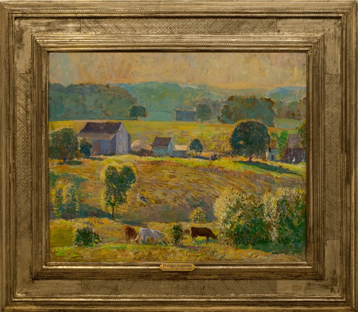 Daniel Garber Landscape Painting - September Morning