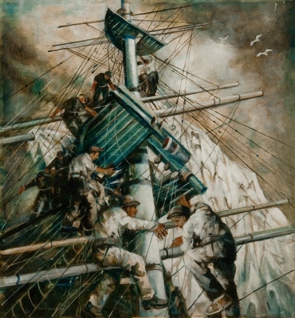 „“Nach dem Sturm“ – Painting von John R. Grabach