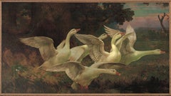 "Startled Geese"