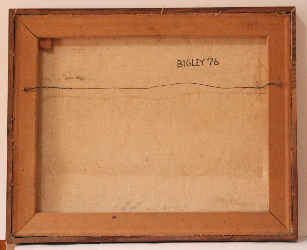 Bodegón con plantas - Still-Life Painting Negro de Stuart Bigley