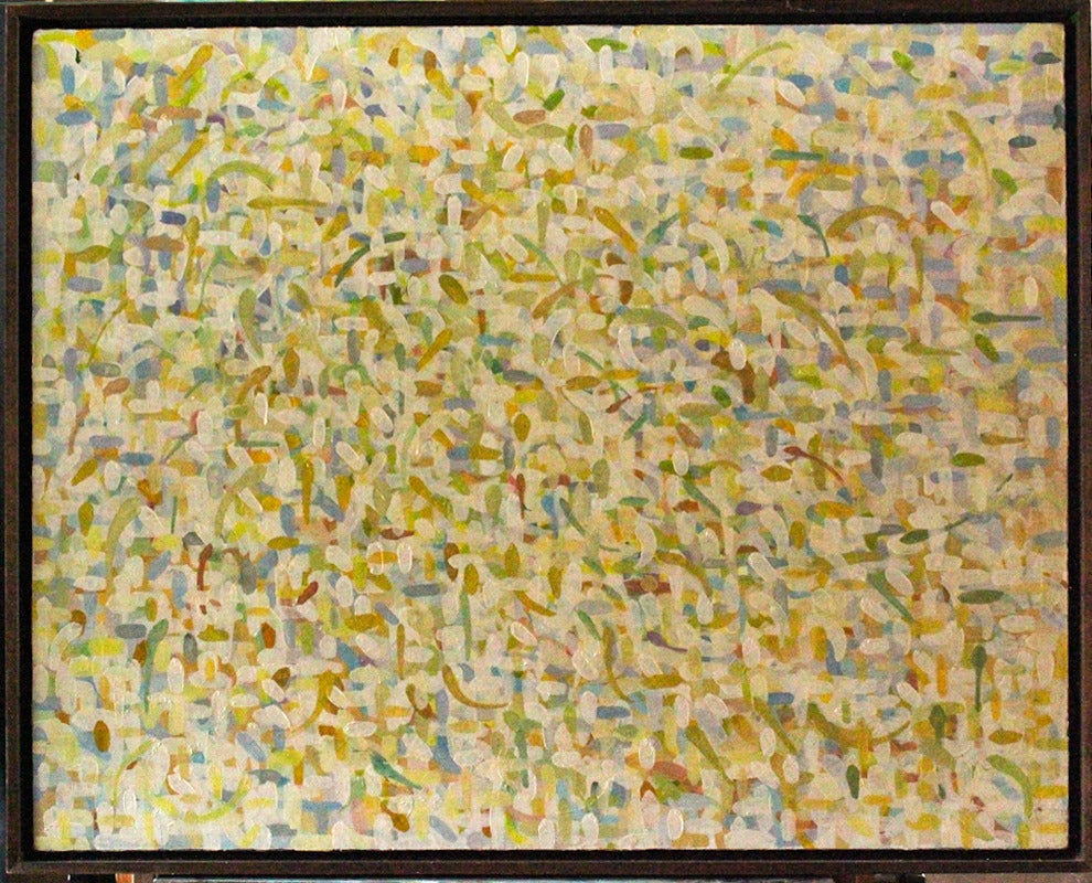 Abstract Painting di Stuart Bigley - Astrazione nei bianchi 2