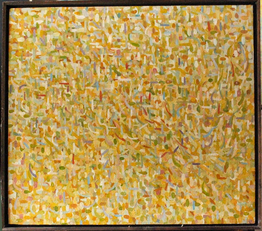 Abstract Painting di Stuart Bigley - Astrazione in giallo