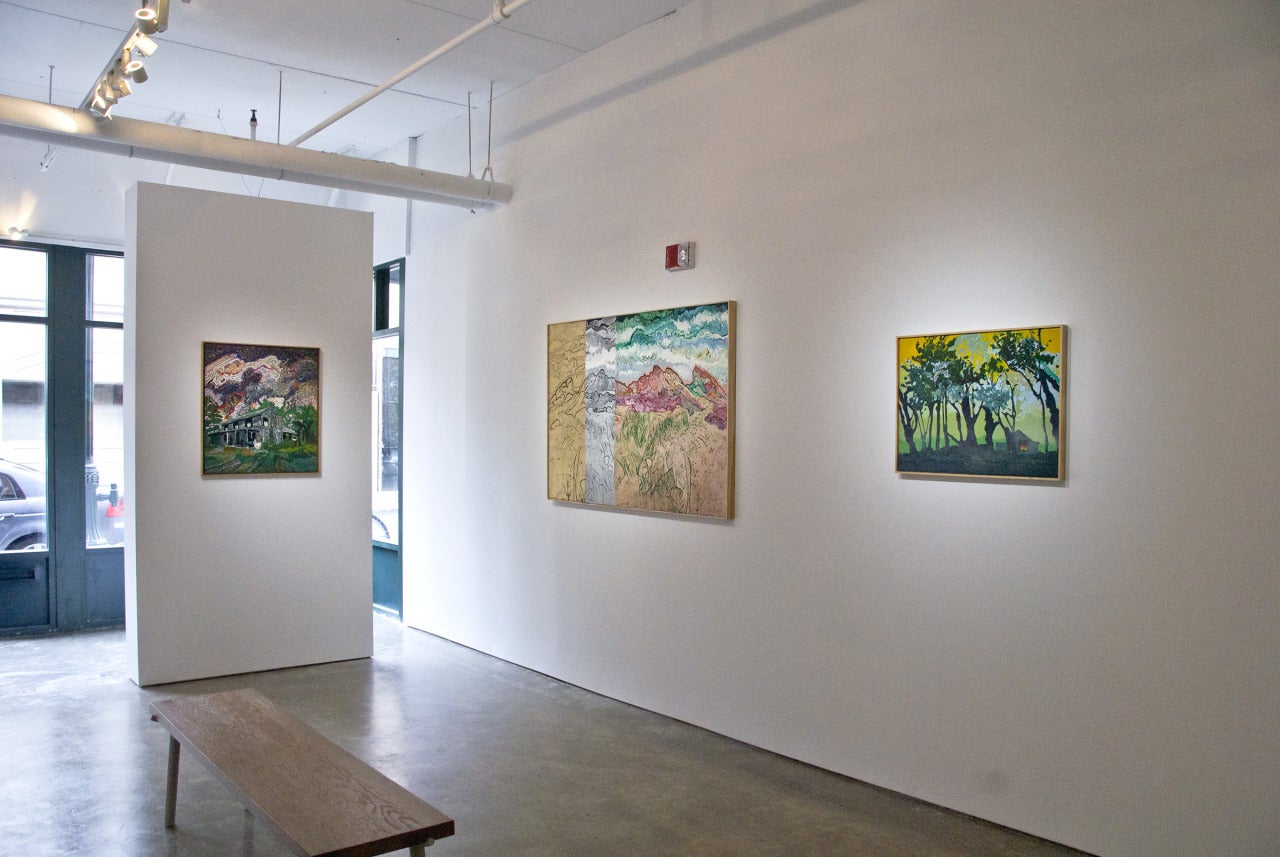 Garden Delight - Painting by Cham Hendon