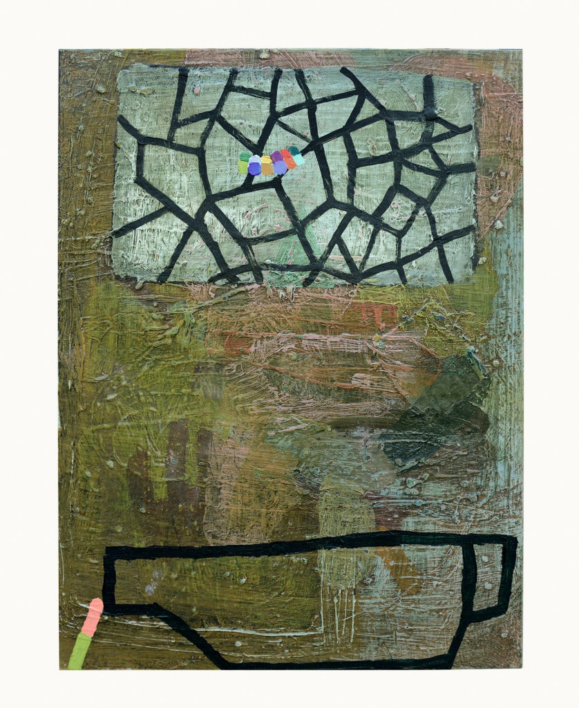 Becky Yazdan Abstract Painting - Big Dipper