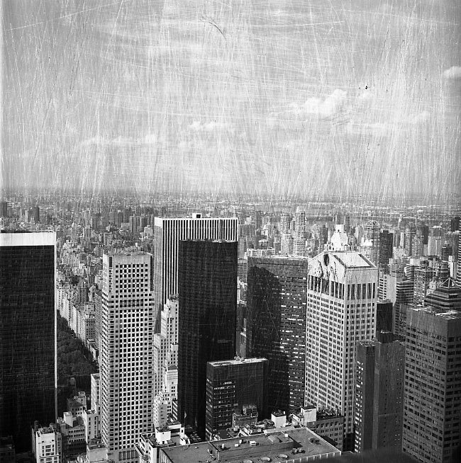 Black and White Photograph Bruno Bertrand-Frezoul - Manhattan