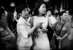 Trouver une célébrité à l'extérieur du théâtre Kabuki-za, Ginza, Tokyo